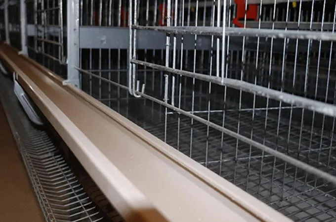 What are the characteristics of metal chicken cages?