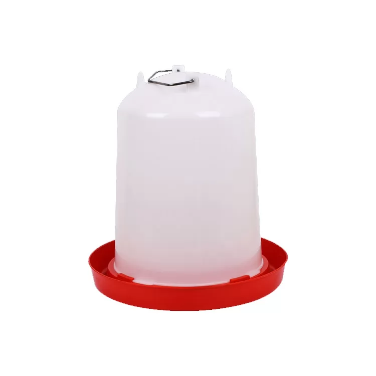 Automatic Chicken Water Feeder with Handle for Poultry Farm