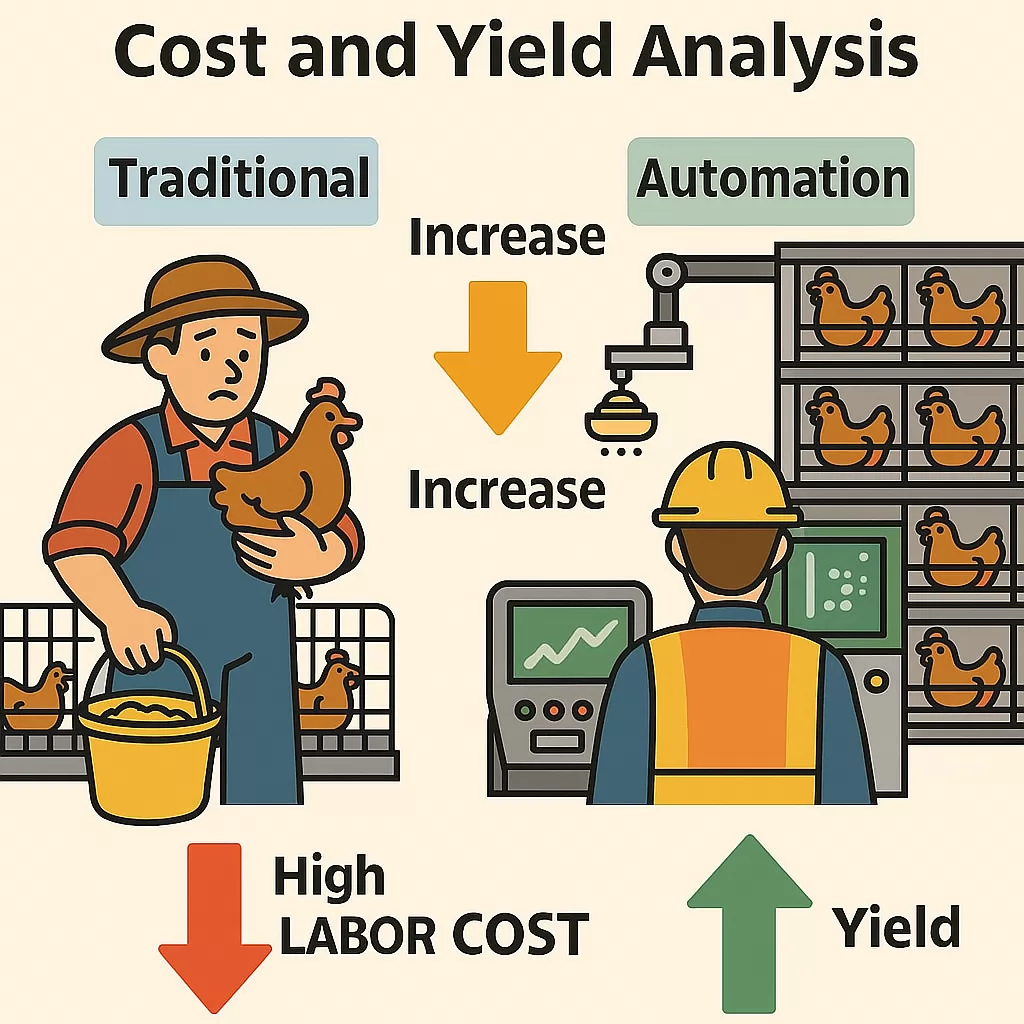 How Poultry Automation Impacts Labor Costs and Boosts ROI