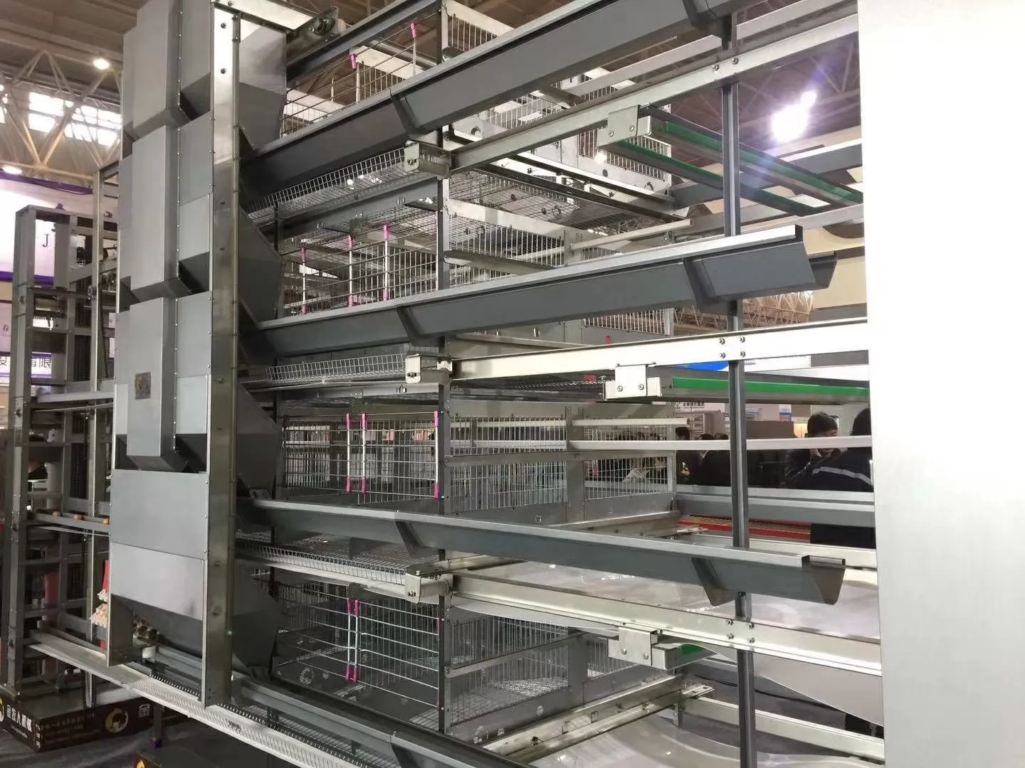 How the H-Type Layer Chicken Cage System Operates in Poultry Houses