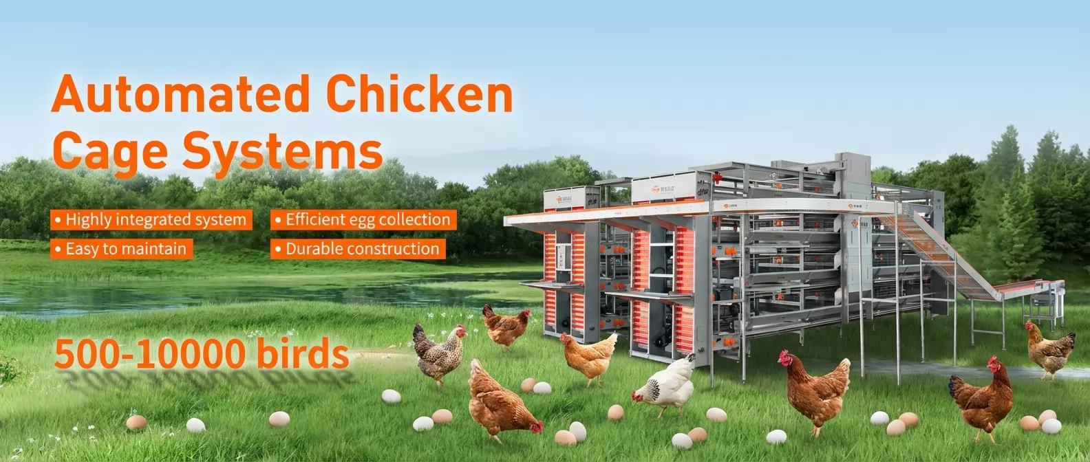 Kangfa's New Poultry Farm Equipment Line: Smart Chicken Cages That Work Harder