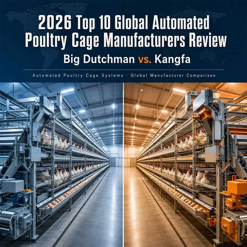 2026 Top 10 Global Automated Poultry Cage Manufacturers Review: Big Dutchman vs. Kangfa
